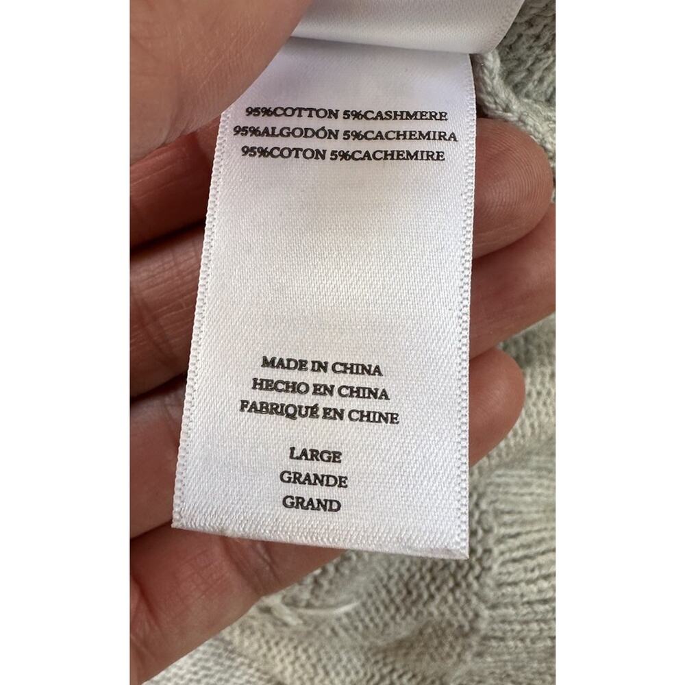 Rails Perci Palms Cashmere Sweater Size Large Wom… - image 4